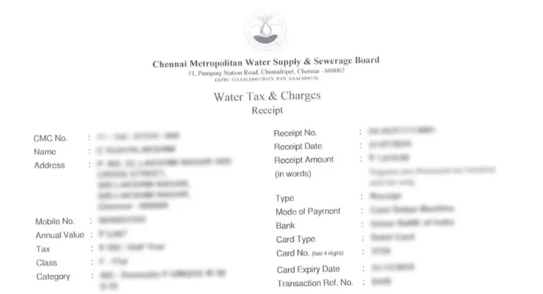 Water tax